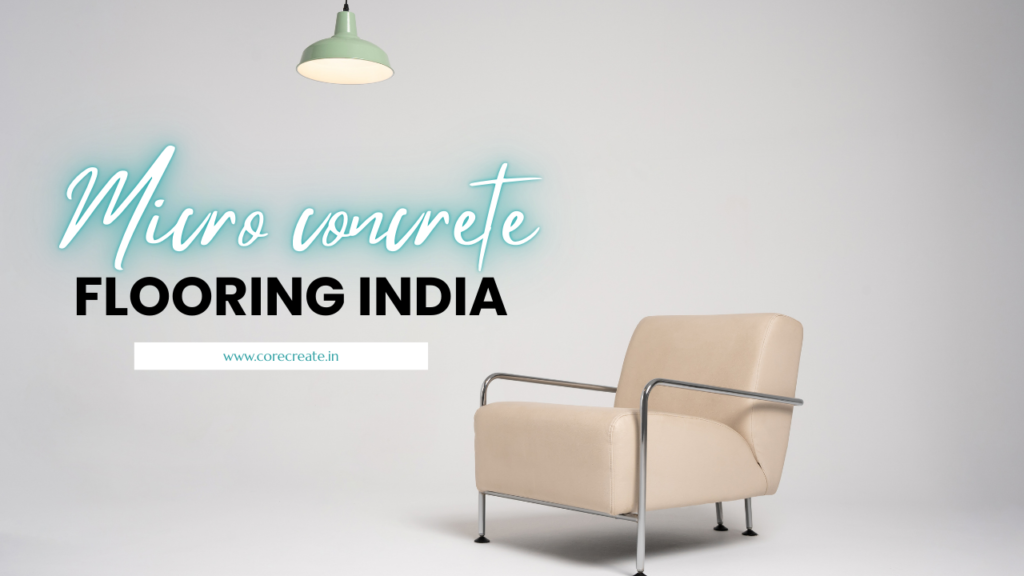 Micro concrete flooring, India